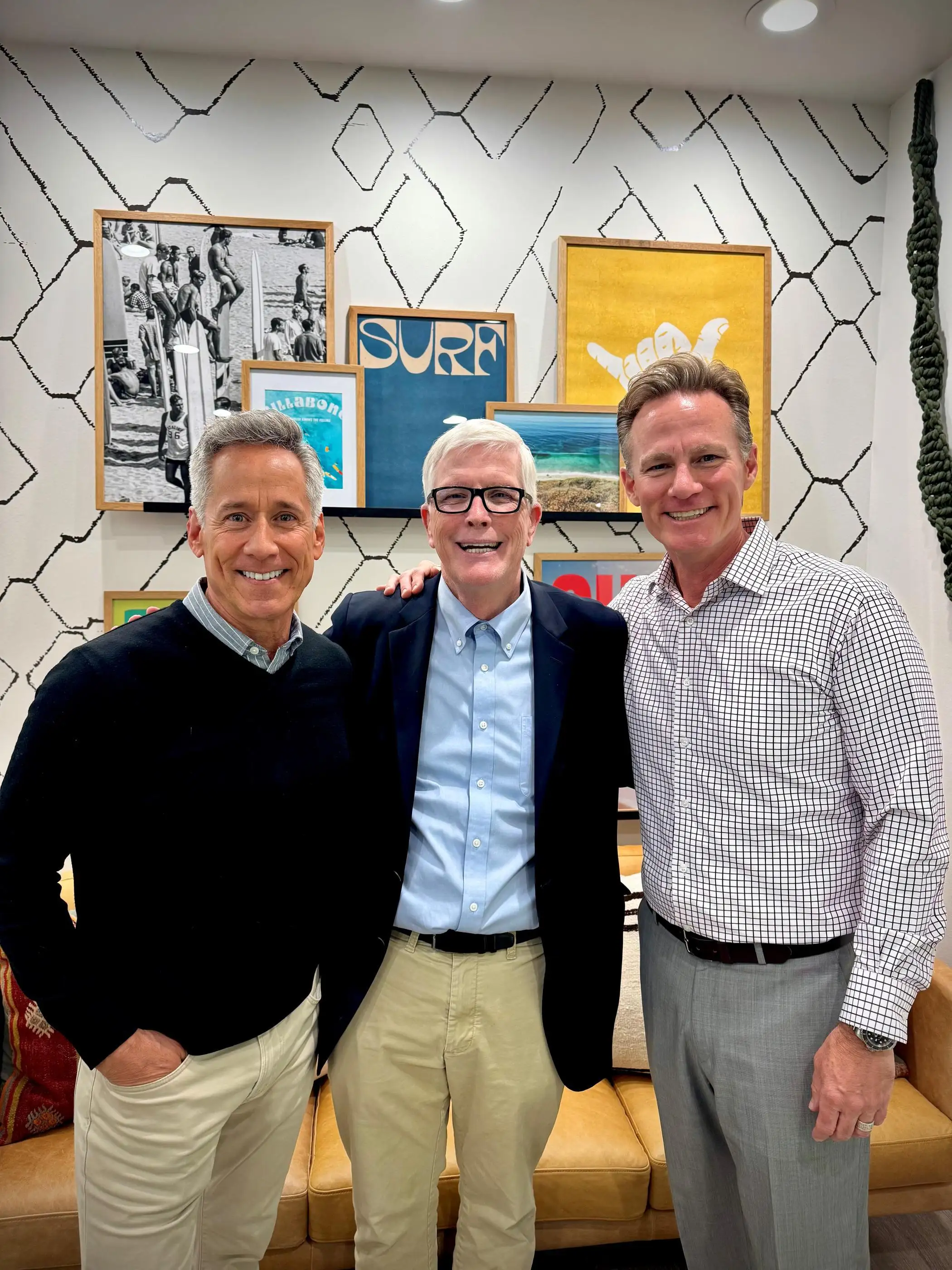 Hugh Hewitt with Andrew and Todd