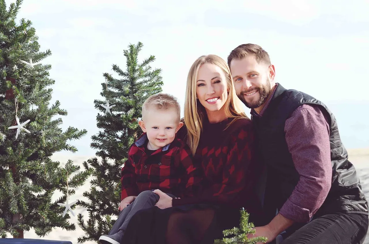Jill Granato with her family