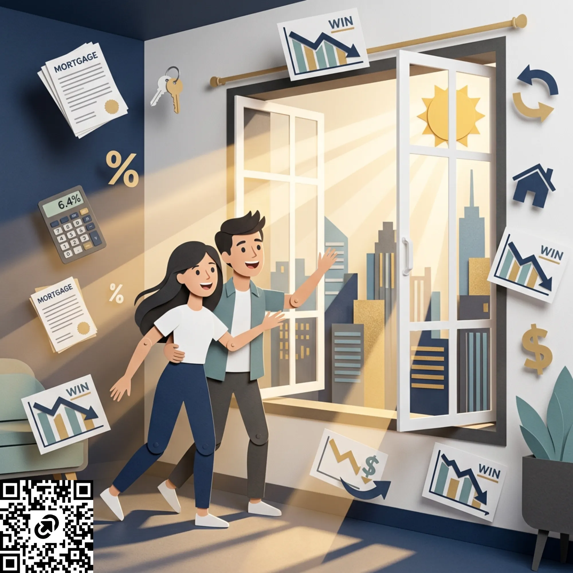 The ‘Refi Window’ is Peeking Open: Why a 6.4% Rate is Actually a Win for 2025 Buyers