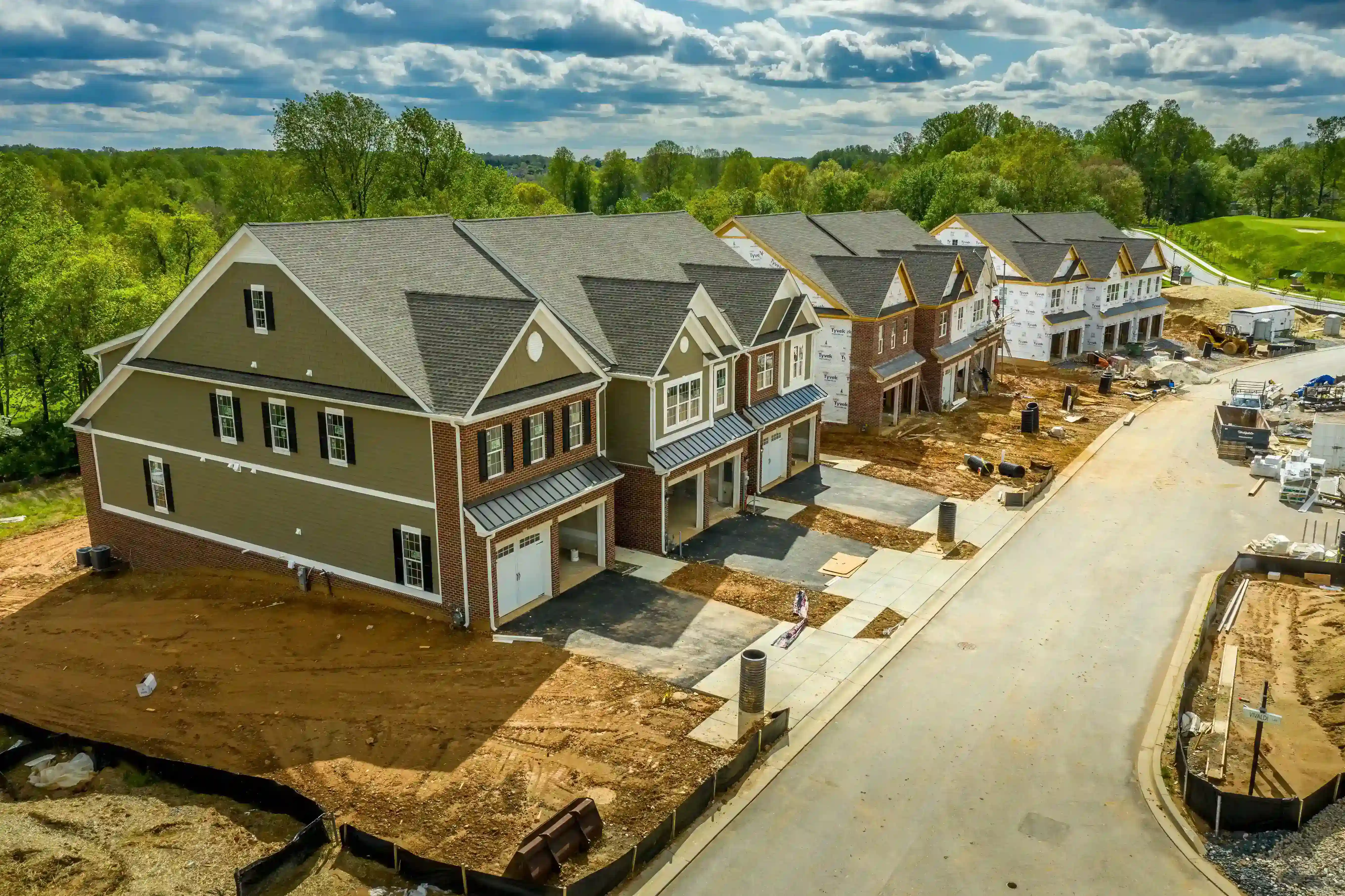 New Residential District Construction